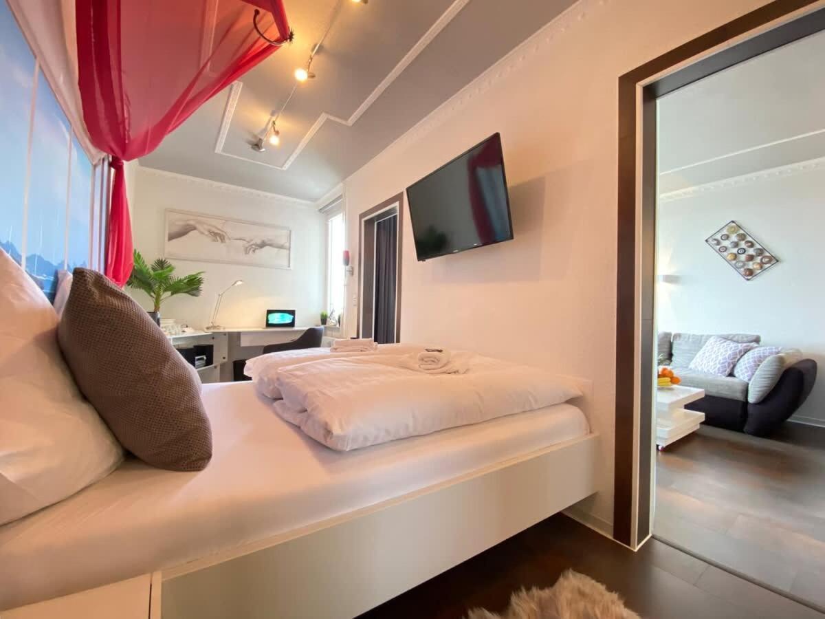 Relaxapartments Abendsonne Im Herzen Des Harzes - Ein El Dorado Fuer Wanderer, Biker Und Ruhesuchende - Mit Sonnigem Balkon Und Platz Fuer Bis Zu 3 Personen Goslar Bagian luar foto